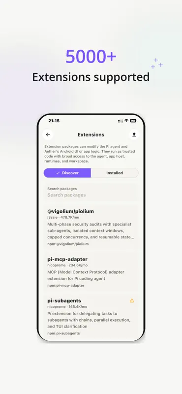 Aether - Open Source AI Agent screenshot 3 of 5