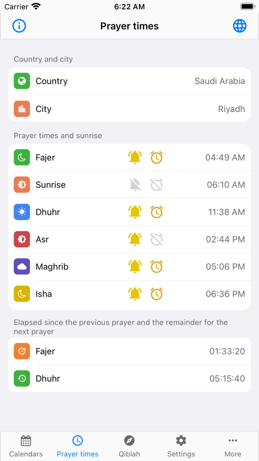 #4. AlShamel Calendar (iOS) 由: Modern Digitals LLC