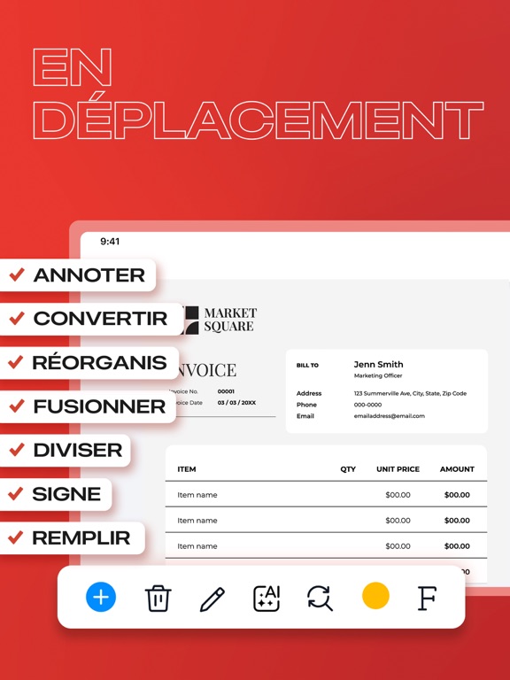 Screenshot #6 pour Éditeur PDF: Tout Modifier