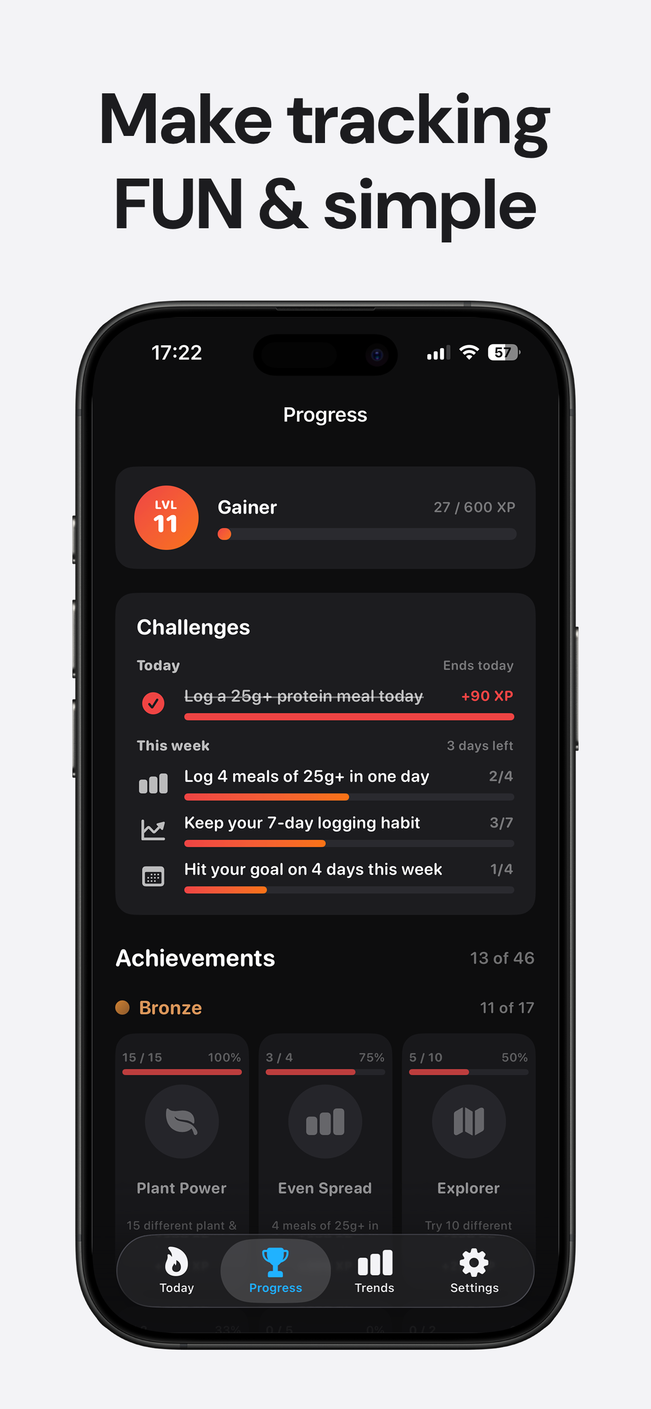 Protein Tracker: Muscle Gain screenshot 4