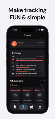 Protein Tracker: Muscle Gain Screenshot 4 of 5