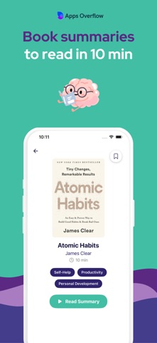 Book Summaries Daily: Flasher iPhone screenshot
