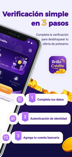 BrilloCrédito-prestamos&dinero iPhone screenshot 2