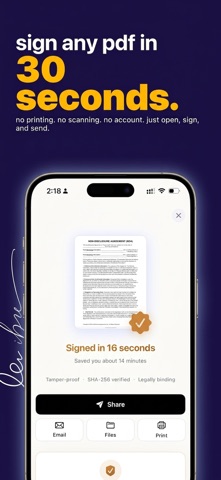 eSign PDF: Sign & Fill Screenshot 1 of 5