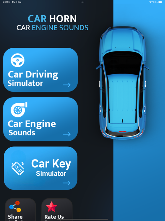 Car Engine & Horn Sounds