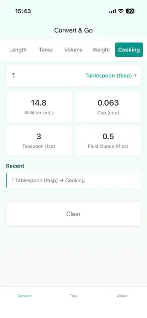 Convert & Go screenshot 1