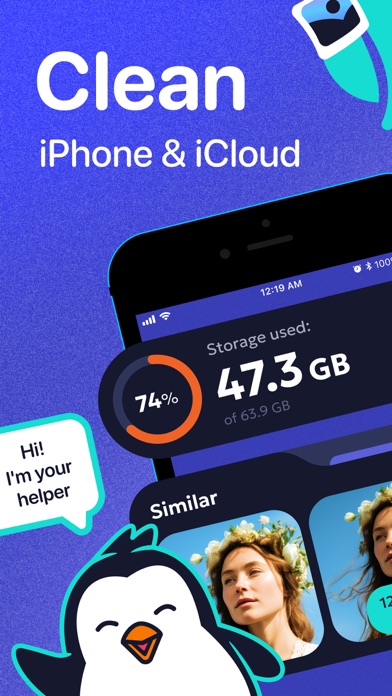 Clearo - Swipe Photo Clean AI Screenshot