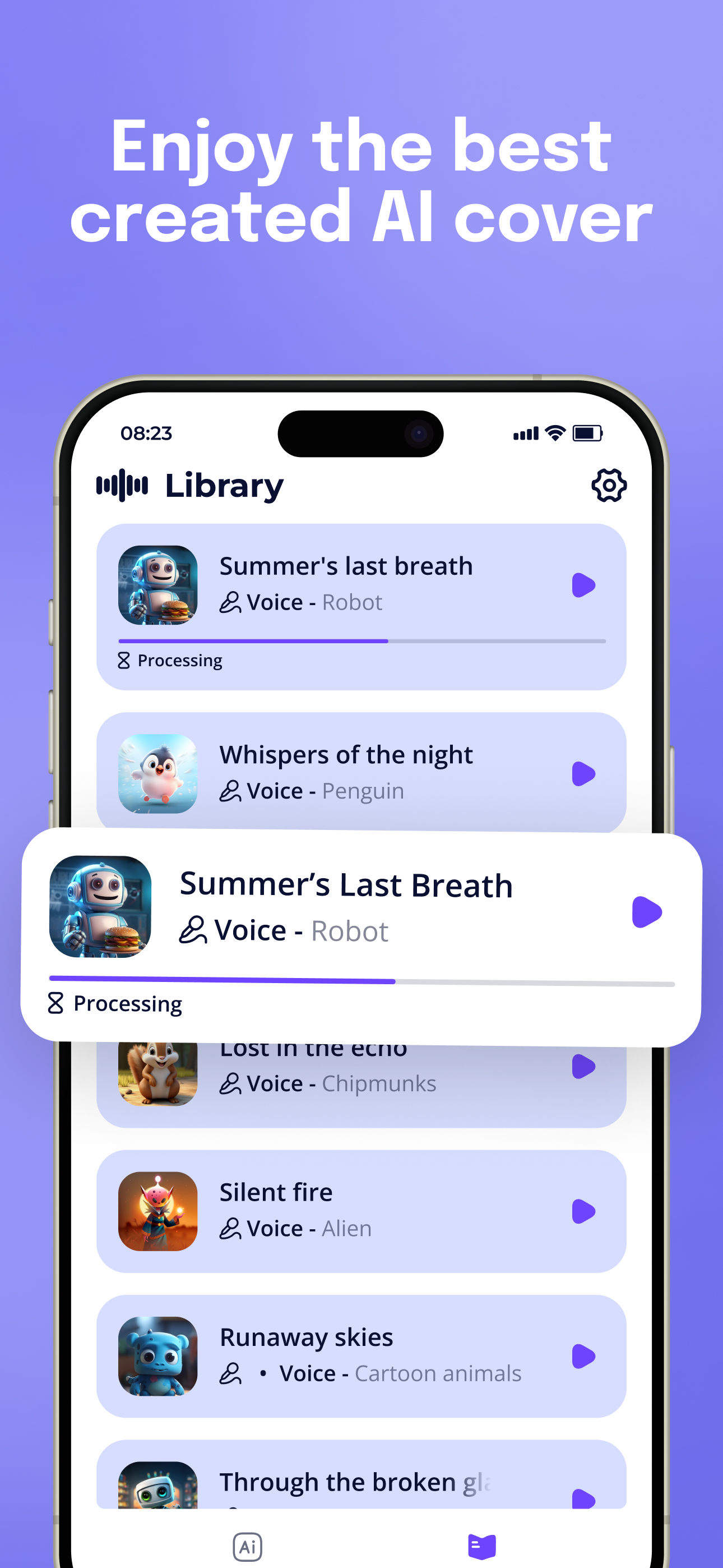 AI Cover Generator: AI Tunes screenshot 5