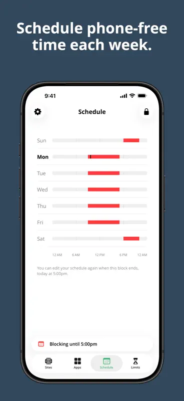 Liberate: Screen Time Control screenshot 3 of 4