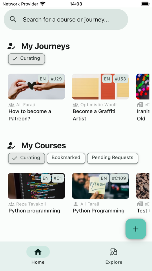 #1. eDoer - Content Curation (iOS) 由: Mohammadreza Tavakoll