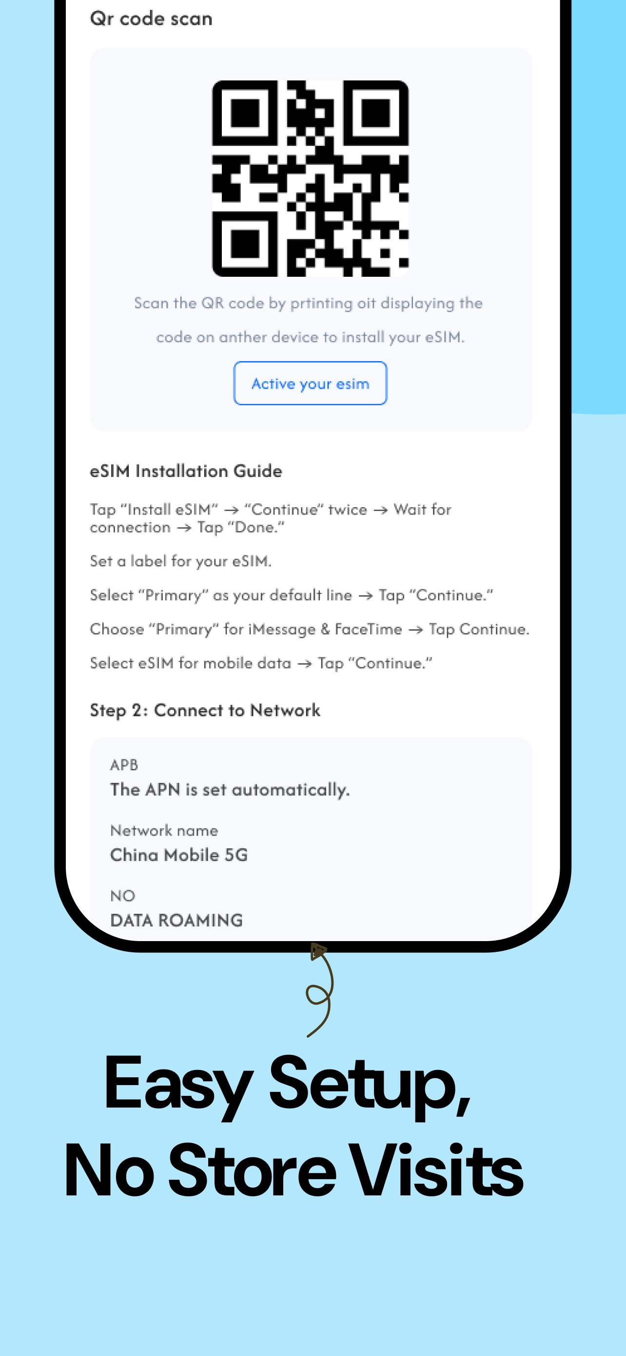 WeSIM Travel screenshot 5