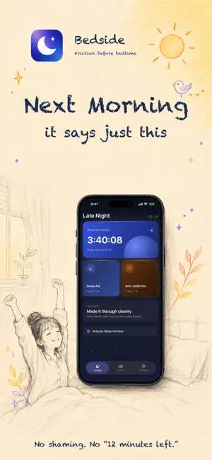 Bedside: Sleep App Blocker screenshot 3