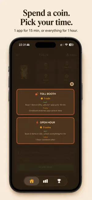 Tolls: Screen Time Control screenshot 4