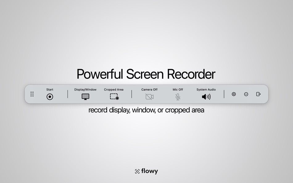 #1. flowy screen recorder & editor (macOS) di: FRTN SOFTWARE S.R.L.