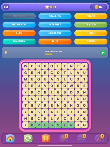 Wordally iPad screenshot