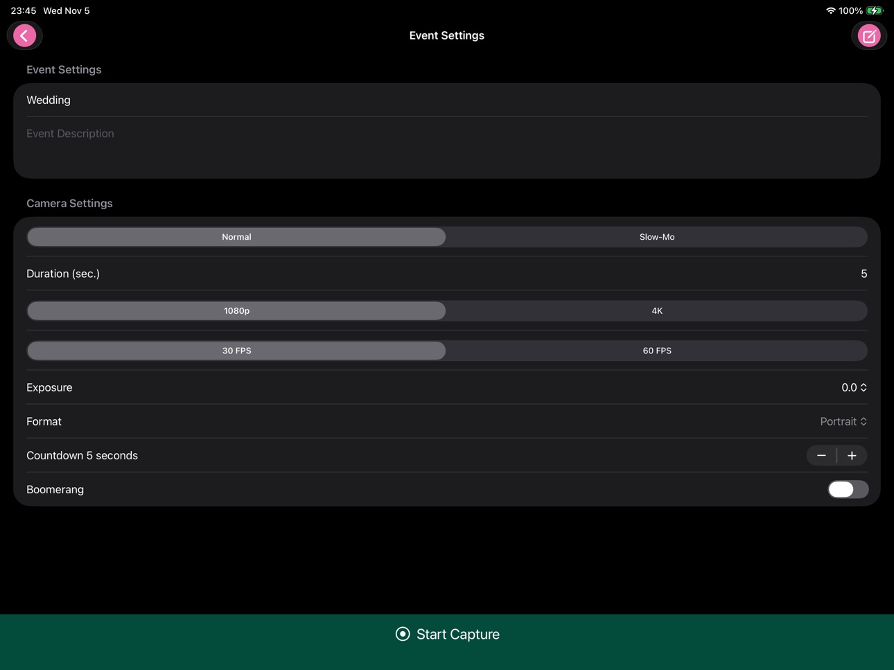 iPad screenshot