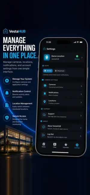 VestaHUB screenshot 2