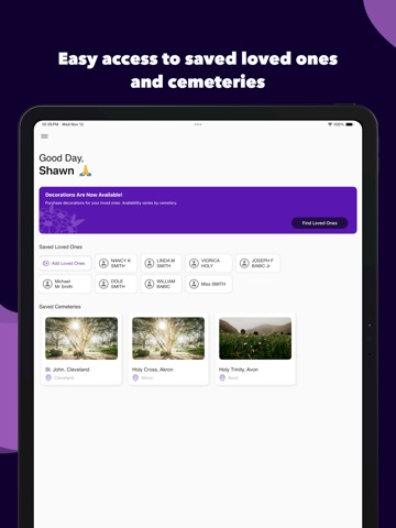 Cemmansys iPad screenshot