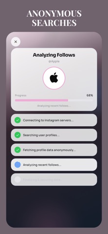 Recentify: Follow Tracker iPhone screenshot