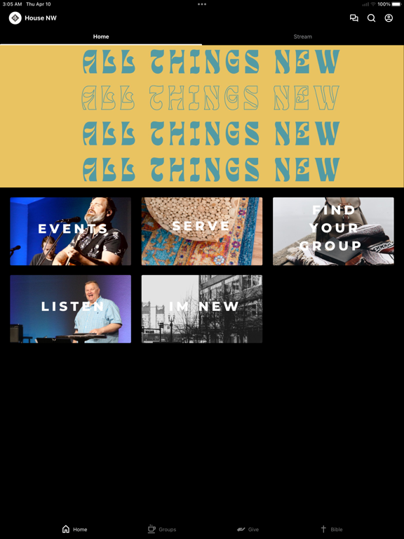 House NW iPad screenshot 1 - Education app