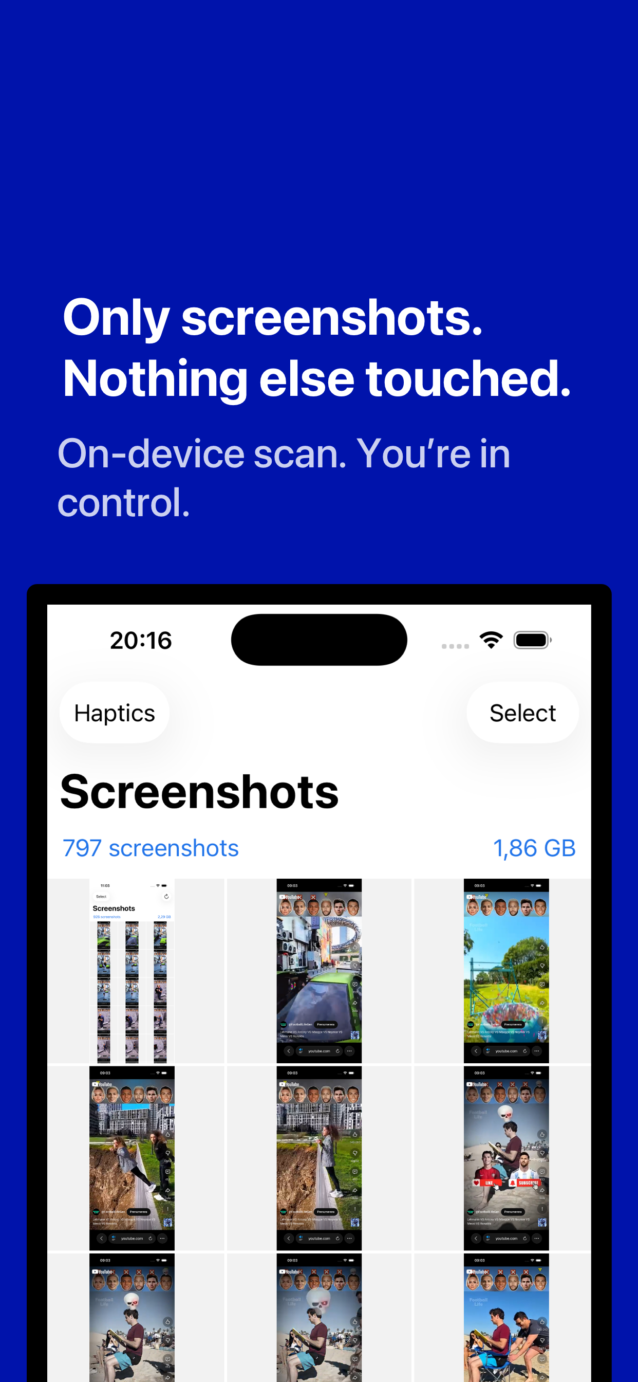 Screenshot Zero: Cleanup