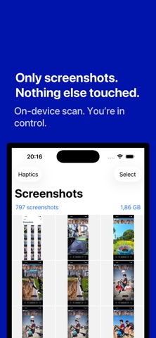 Screenshot Zero: Cleanup screenshot
