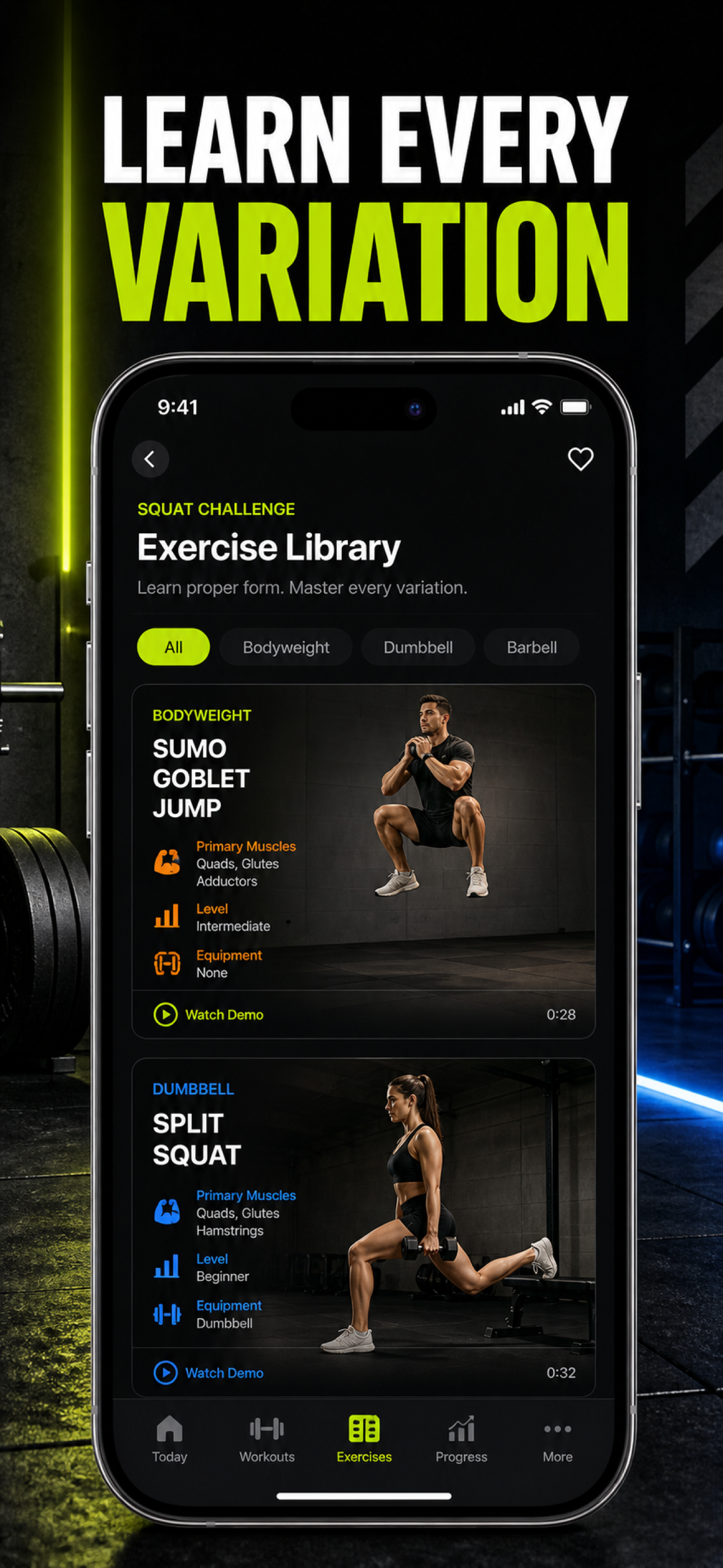 Squat Challenge: 30-Day Plan screenshot 6