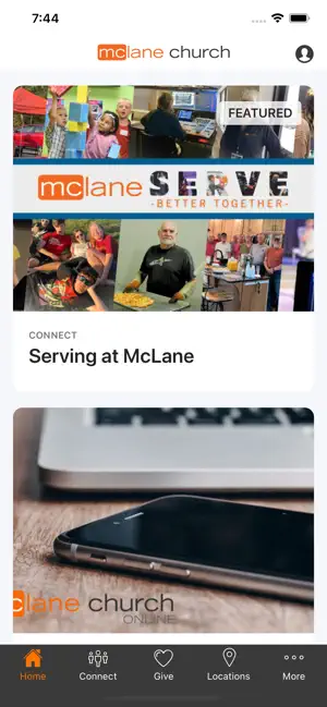 McLane Church screenshot 2