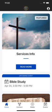 CFC Bedford app screenshot