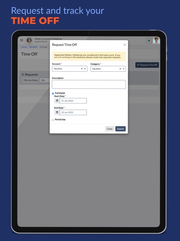 Medtrics iPad screenshot 4