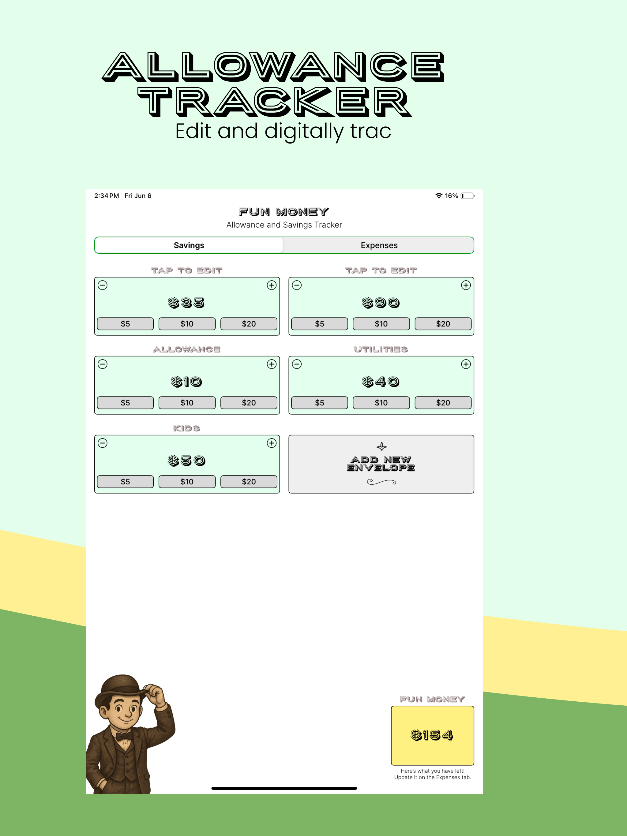 Fun Money: Allowance Budget