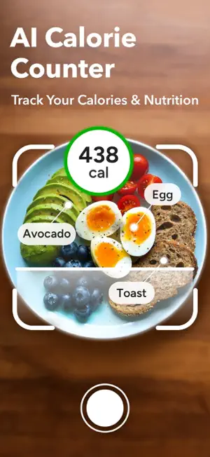 CaloCare: AI Calorie Counter screenshot 1