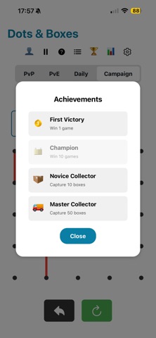 Dots And Boxes Reprised screenshot