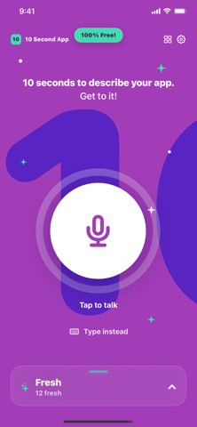 10 Second App Screenshot 2 of 10