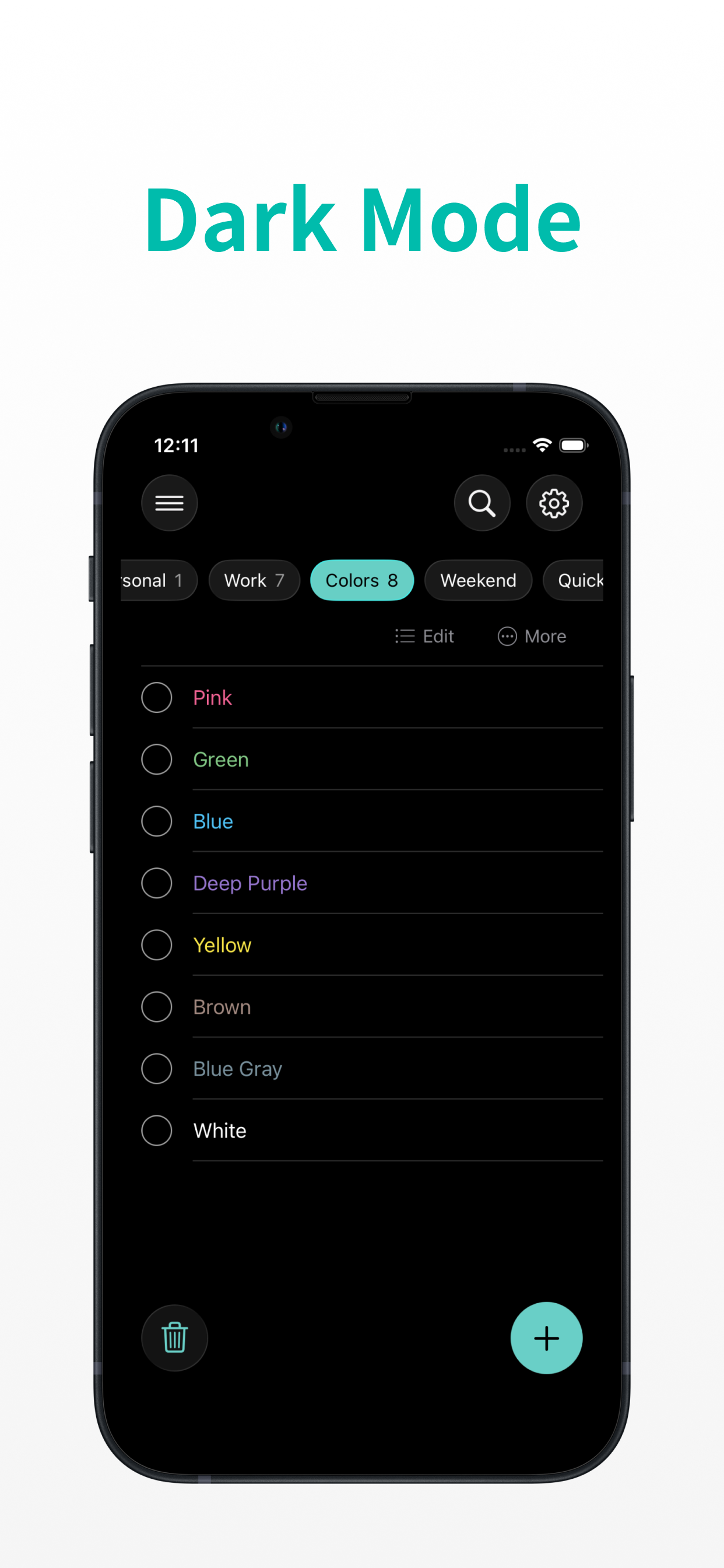 ToDo List Widget & Tabs screenshot 9