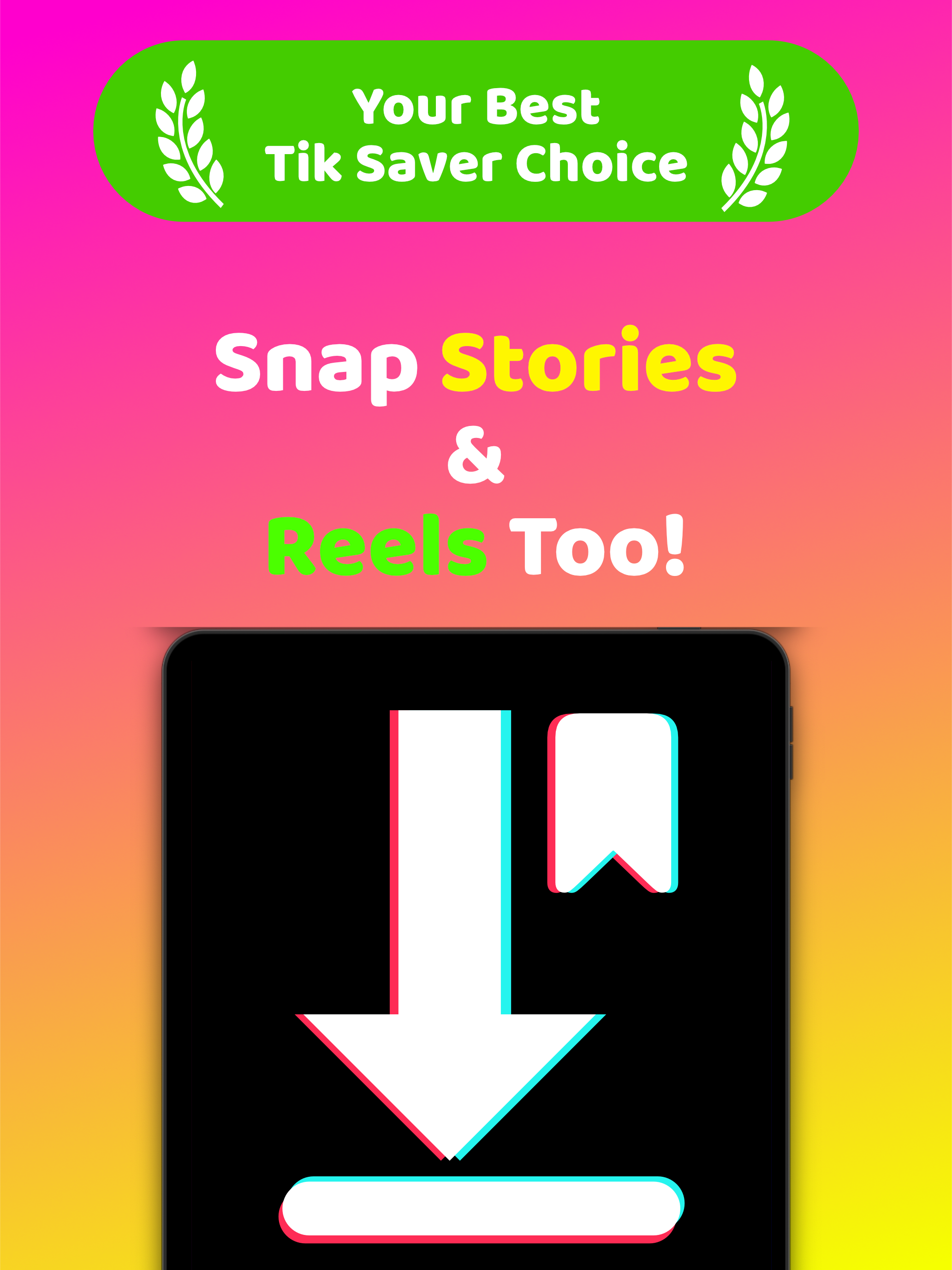 AhaTik: Save & Snap Tik