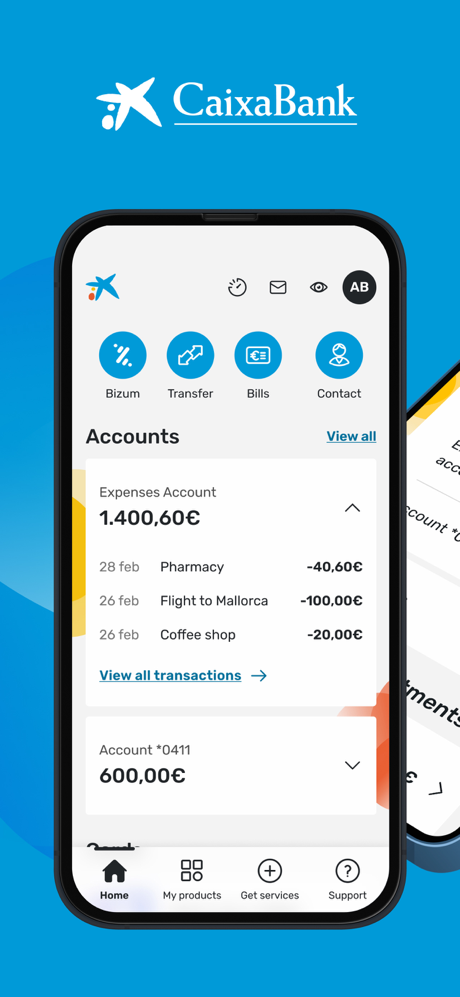 CaixaBankNow・Mobile banking screenshot 1
