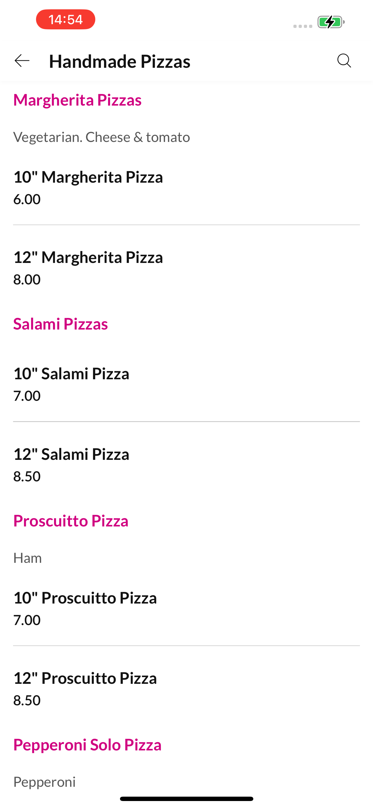 Pizza Roma Doncaster screenshot 3