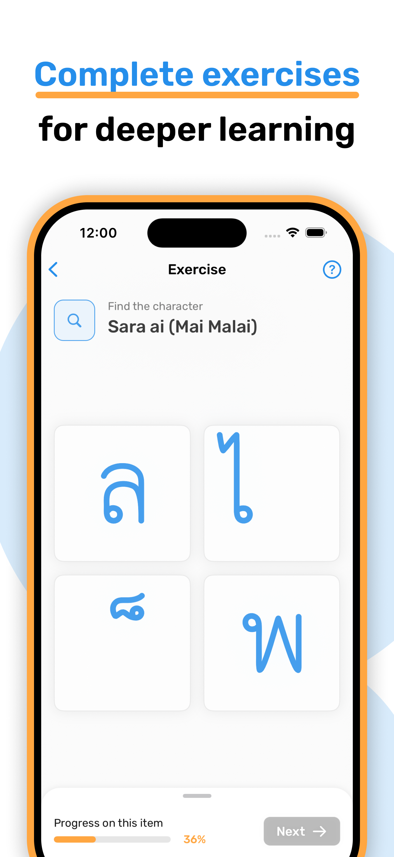 Learn Thai Alphabet & Words screenshot 4