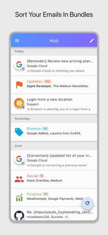 Zenith - Unified Email Inbox screenshot