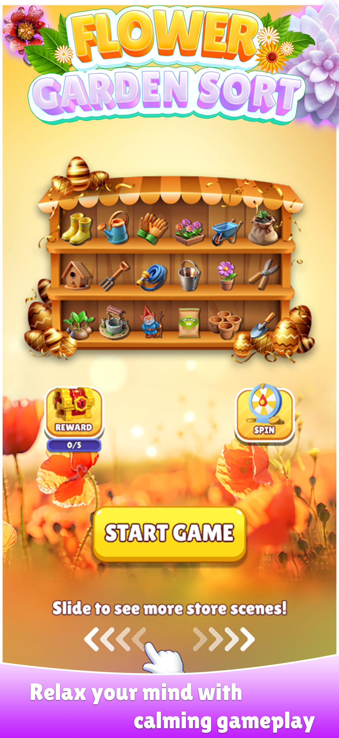 Plant Sort Flower Match Triple screenshot 9