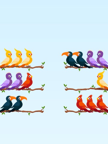 Bird Sort Puzzle: Sorting Game iPad screenshot