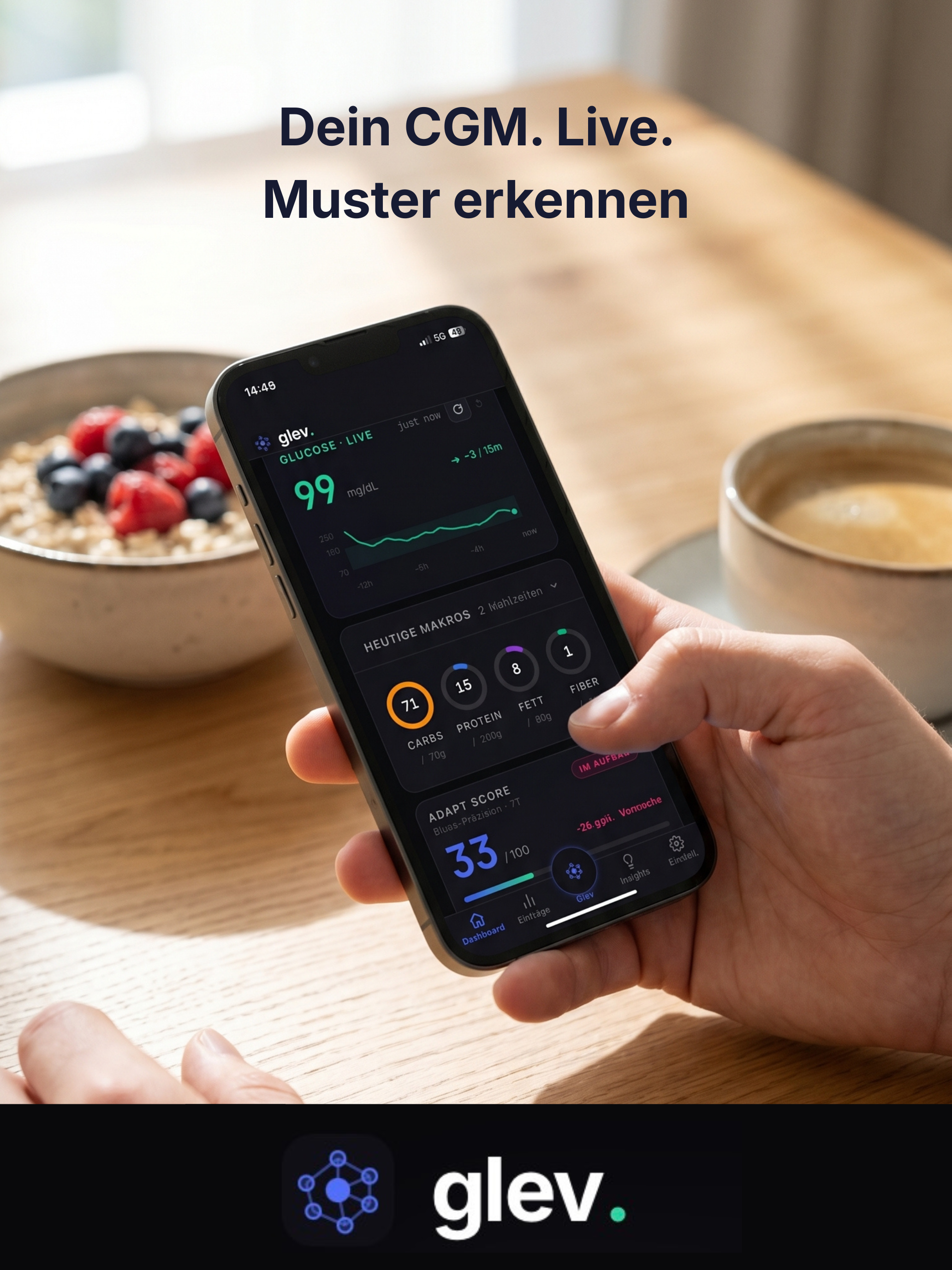 Glev – Diabetes & CGM Tracker screenshot 11