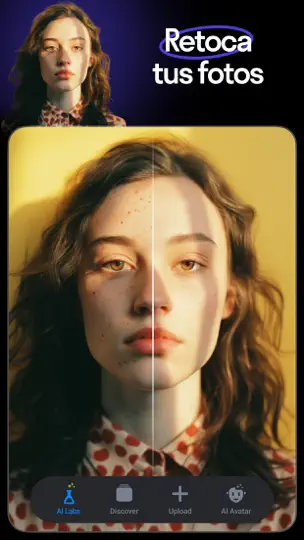 Captura de pantalla de Reface: Face Edit AI Photo App en iPhone 3