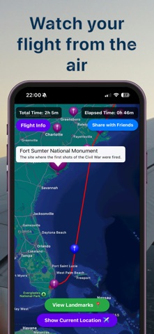 Flight Compass: Air Landmarks screenshot