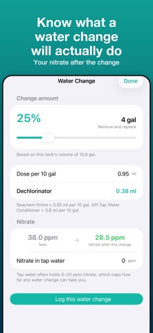 TankDiary: Aquarium Tracker Screenshot 6 of 7