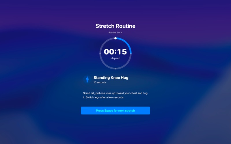 StretchMate app screenshot