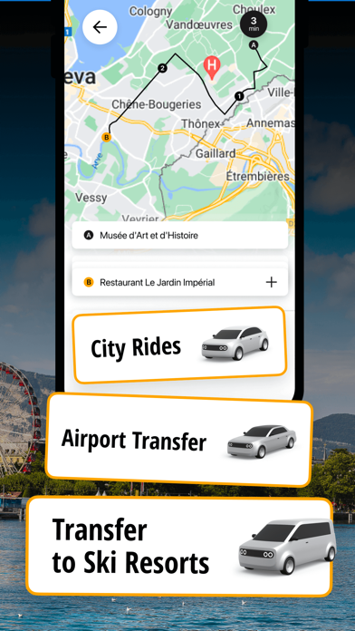 TaxiFy: Geneva Taxi, 24/7 Screenshot