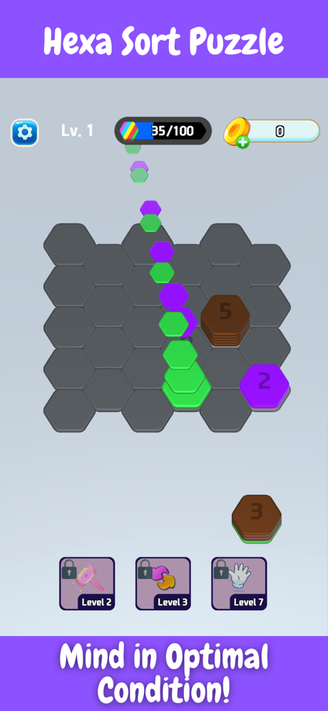 Hexa Puzzle: Sorting Hexa Game screenshot 2