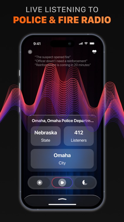 Police Scanner：Live Fire Radio